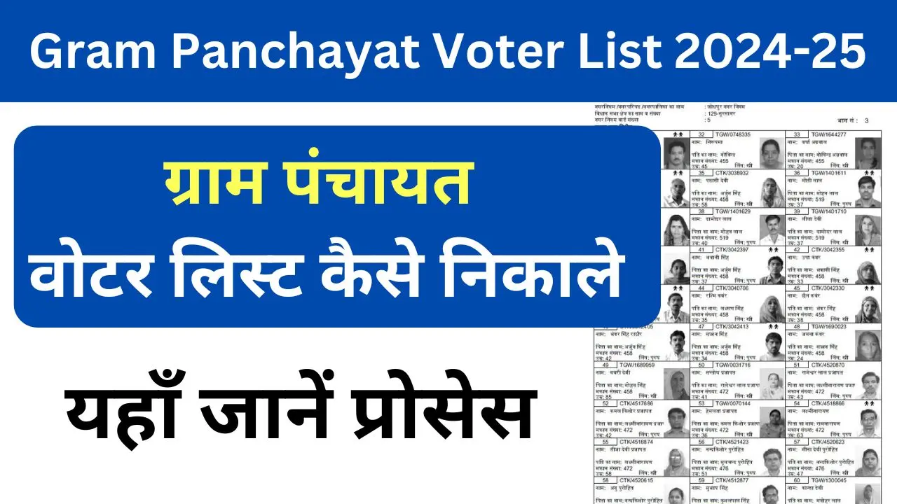 Gram Panchayat Voter List